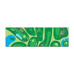 Golf Course Par Golf Course Green Sticker Bumper (100 pack)
