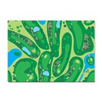 Golf Course Par Golf Course Green Sticker A4 (10 pack)