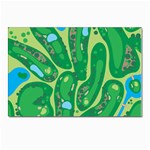 Golf Course Par Golf Course Green Postcard 4 x 6  (Pkg of 10)