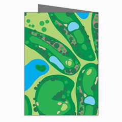 Golf Course Par Golf Course Green Greeting Cards (Pkg of 8) from ArtsNow.com Right
