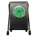 Golf Course Par Golf Course Green Pen Holder Desk Clock