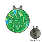 Golf Course Par Golf Course Green Hat Clips with Golf Markers