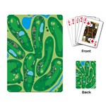 Golf Course Par Golf Course Green Playing Cards Single Design (Rectangle)