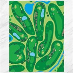 Golf Course Par Golf Course Green Canvas 12  x 16 