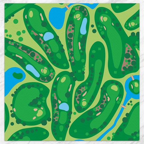 Golf Course Par Golf Course Green Canvas 16  x 16  from ArtsNow.com 15.2 x15.41  Canvas - 1