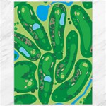 Golf Course Par Golf Course Green Canvas 36  x 48 