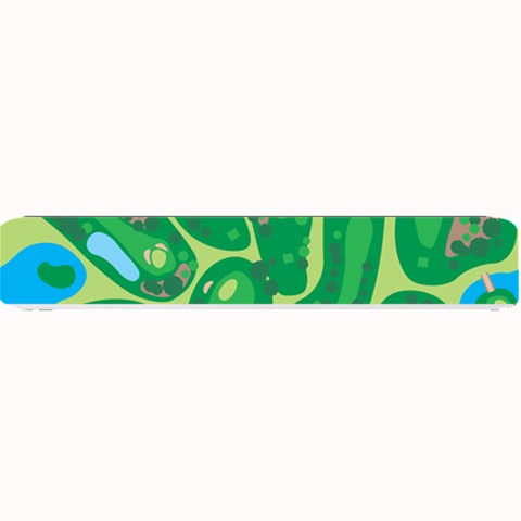 Golf Course Par Golf Course Green Small Bar Mat from ArtsNow.com 24 x4  Bar Mat