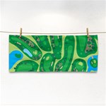 Golf Course Par Golf Course Green Hand Towel