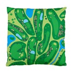 Golf Course Par Golf Course Green Standard Cushion Case (Two Sides)