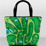 Golf Course Par Golf Course Green Bucket Bag