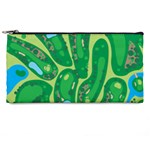 Golf Course Par Golf Course Green Pencil Case