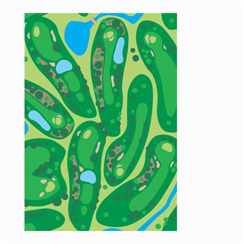 Golf Course Par Golf Course Green Large Garden Flag (Two Sides) from ArtsNow.com Front