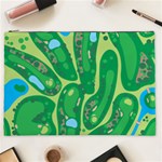 Golf Course Par Golf Course Green Cosmetic Bag (XXL)