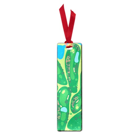 Golf Course Par Golf Course Green Small Book Marks from ArtsNow.com Front