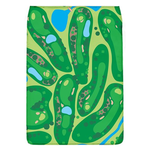 Golf Course Par Golf Course Green Removable Flap Cover (L) from ArtsNow.com Front