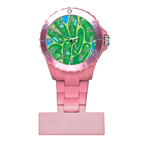 Golf Course Par Golf Course Green Plastic Nurses Watch from ArtsNow.com Front