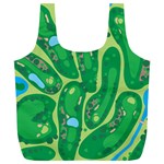Golf Course Par Golf Course Green Full Print Recycle Bag (XL)