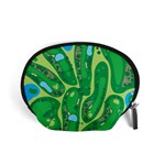 Golf Course Par Golf Course Green Accessory Pouch (Small)