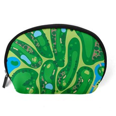 Golf Course Par Golf Course Green Accessory Pouch (Large) from ArtsNow.com Back