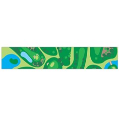 Golf Course Par Golf Course Green Large Premium Plush Fleece Scarf  from ArtsNow.com Back