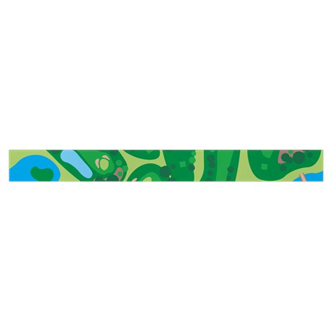 Golf Course Par Golf Course Green Zipper Grocery Tote Bag from ArtsNow.com Strap