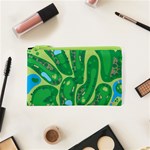 Golf Course Par Golf Course Green Cosmetic Bag (XS)