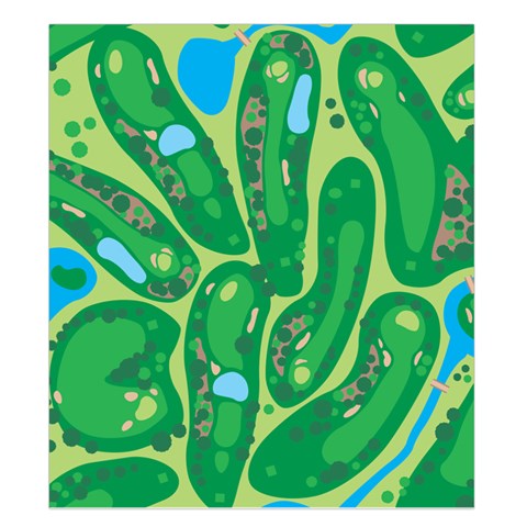 Golf Course Par Golf Course Green Duvet Cover (King Size) from ArtsNow.com Duvet Quilt