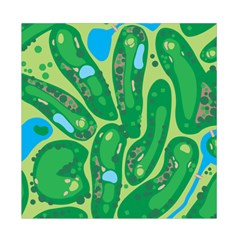 Golf Course Par Golf Course Green Duvet Cover Double Side (Full/ Double Size) from ArtsNow.com Front