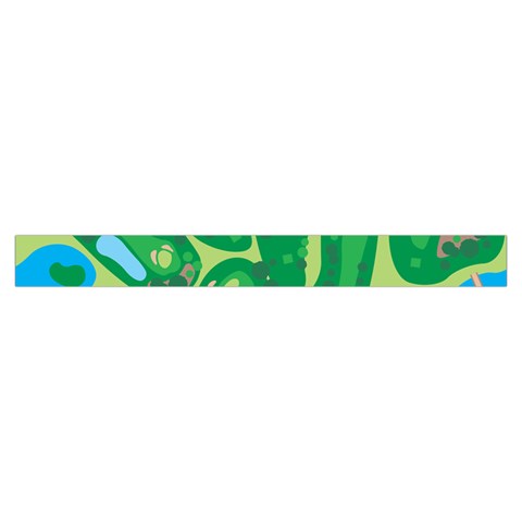 Golf Course Par Golf Course Green Zipper Large Tote Bag from ArtsNow.com Strap