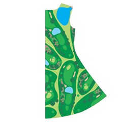 Golf Course Par Golf Course Green Short Sleeve V Back Right