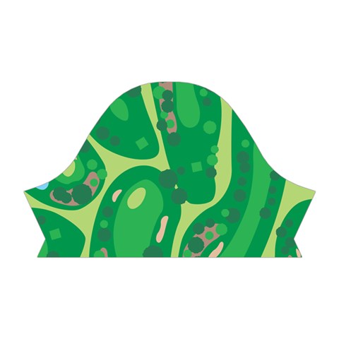 Golf Course Par Golf Course Green Short Sleeve V Right Sleeve