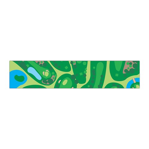 Golf Course Par Golf Course Green Pleated Skirt from ArtsNow.com Waist Band