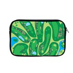 Golf Course Par Golf Course Green Apple MacBook Pro 13  Zipper Case