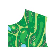 Golf Course Par Golf Course Green Women s Button Up Vest from ArtsNow.com Top Left