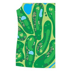 Golf Course Par Golf Course Green Women s Button Up Vest from ArtsNow.com Front Right