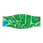 Golf Course Par Golf Course Green Stretchable Headband