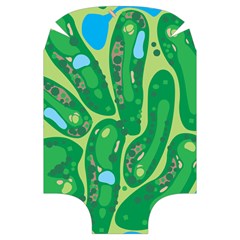 Golf Course Par Golf Course Green Luggage Cover (Large) from ArtsNow.com Back
