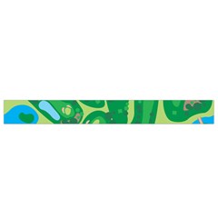 Golf Course Par Golf Course Green Waist Pouch (Small) from ArtsNow.com Bottom