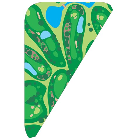 Golf Course Par Golf Course Green Belt Pouch Bag (Small) from ArtsNow.com Front Right