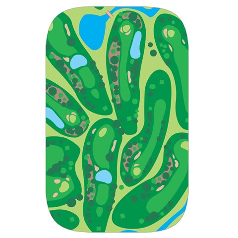 Golf Course Par Golf Course Green Belt Pouch Bag (Small) from ArtsNow.com Back