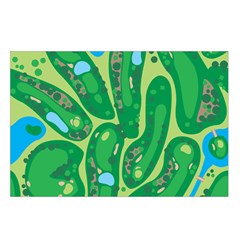 Golf Course Par Golf Course Green Belt Pouch Bag (Small) from ArtsNow.com Loop