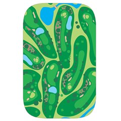 Golf Course Par Golf Course Green Waist Pouch (Large) from ArtsNow.com Back