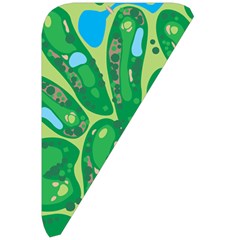 Golf Course Par Golf Course Green Belt Pouch Bag (Large) from ArtsNow.com Front Right