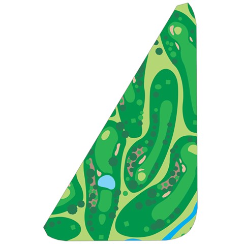 Golf Course Par Golf Course Green Belt Pouch Bag (Large) from ArtsNow.com Front Left