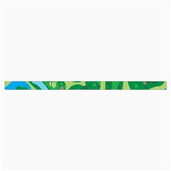 Golf Course Par Golf Course Green Roll Up Canvas Pencil Holder (S) from ArtsNow.com Strap