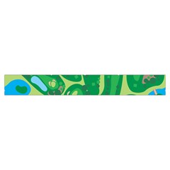 Golf Course Par Golf Course Green Make Up Case (Small) from ArtsNow.com Zipper Tape Back