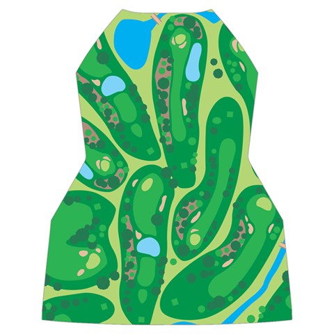 Golf Course Par Golf Course Green Women s Long Sleeve Raglan Tee from ArtsNow.com Back