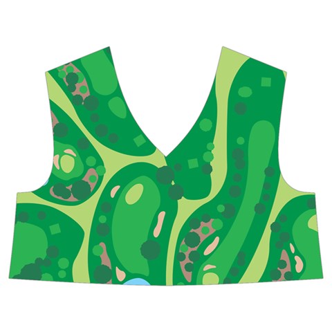 Golf Course Par Golf Course Green Kids  Midi Sailor Dress from ArtsNow.com Front Top