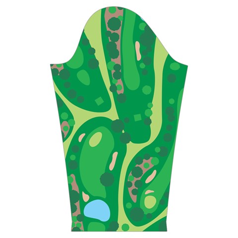 Golf Course Par Golf Course Green Kids  Midi Sailor Dress from ArtsNow.com Sleeve Left