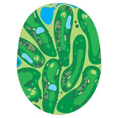 Golf Course Par Golf Course Green Microwave Oven Glove from ArtsNow.com Palm